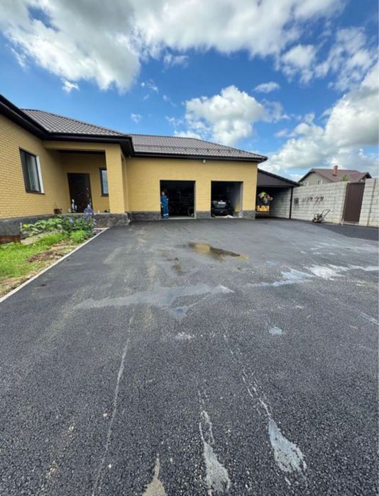 Асфальтирвание укладка