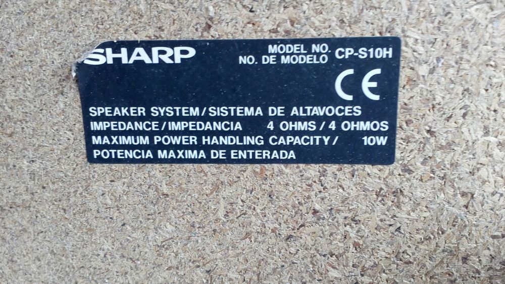 combină muzicală Sharp