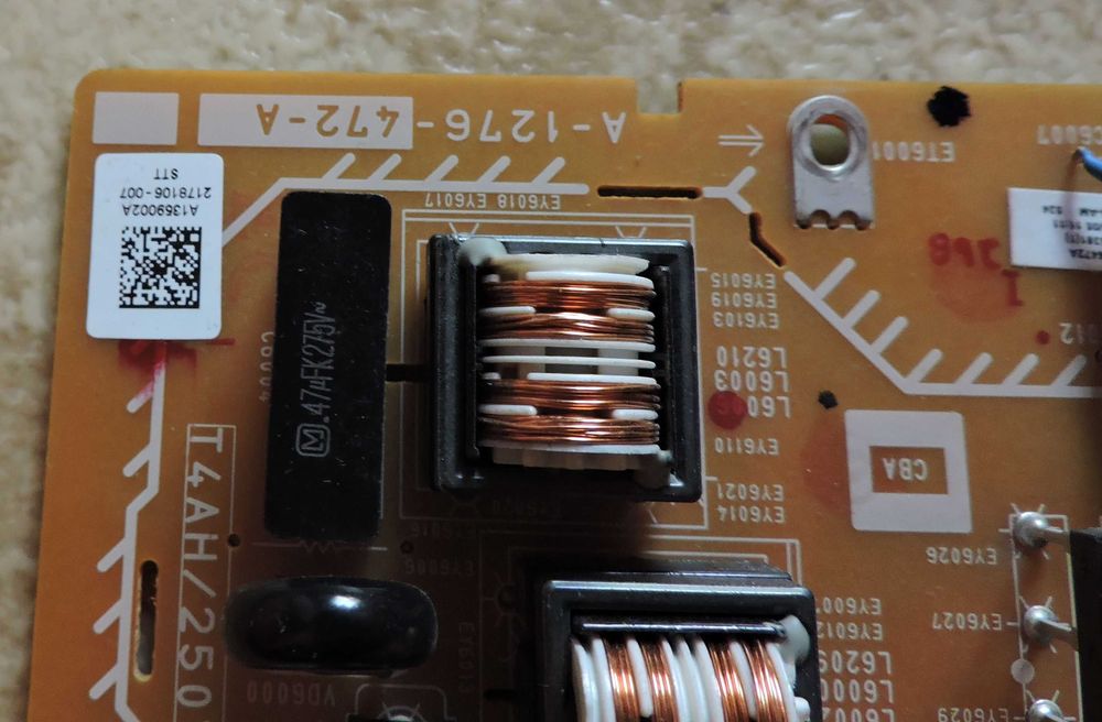 Powerboard Sony A-1276-472-A и T-CON V260B1-C01