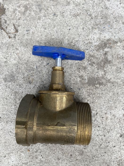 Кран латуный d50 вентиль