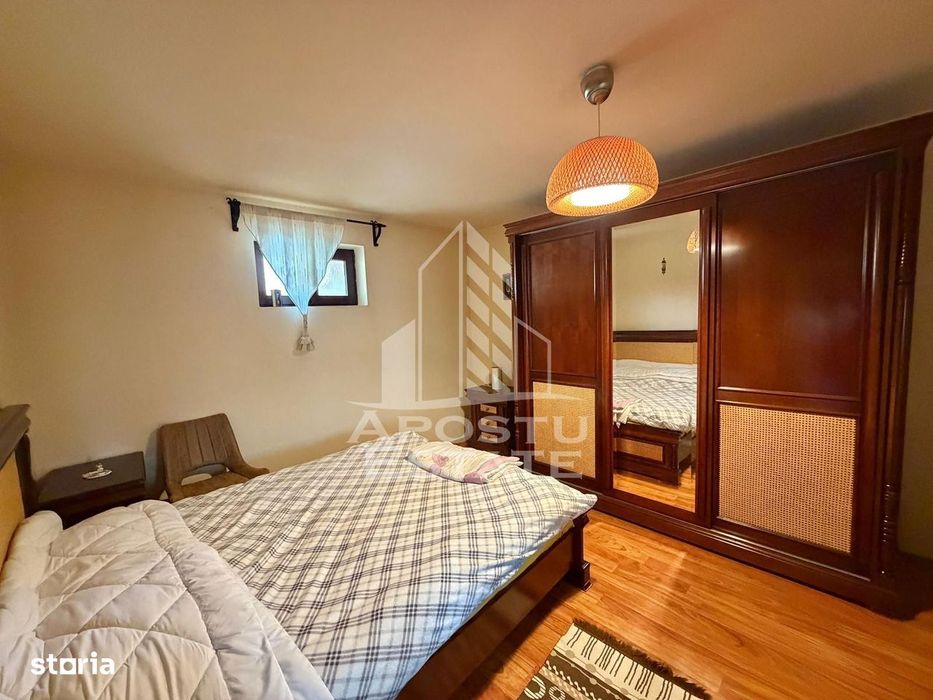 Casa 5 camere, de inchiriat, centrala proprie, Giarmata Mare