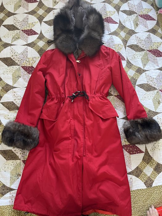 Парка натуральный мех