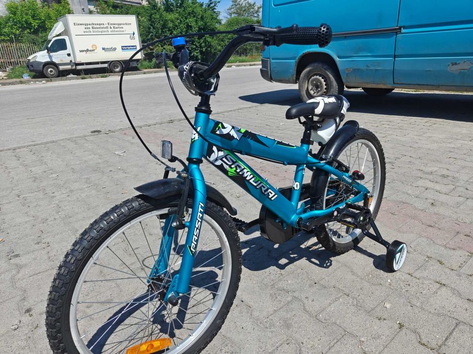 Промо велосипед 20" Passati SAMURAI син