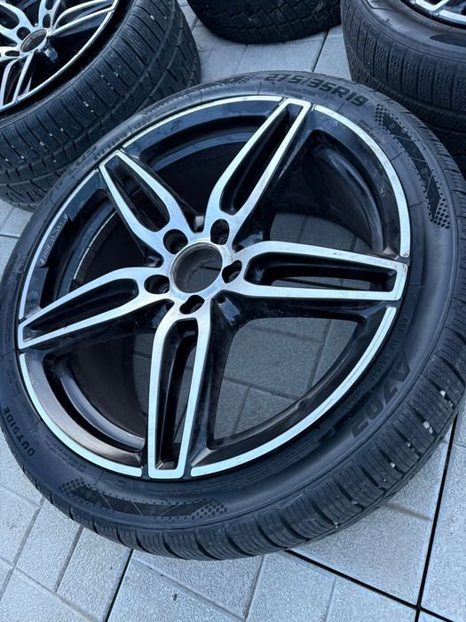 Set jante amg 19 cauciuc iarna