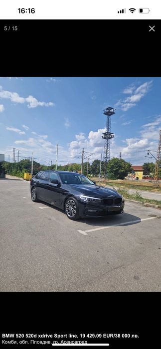 BMW 520d xdrive Sport line