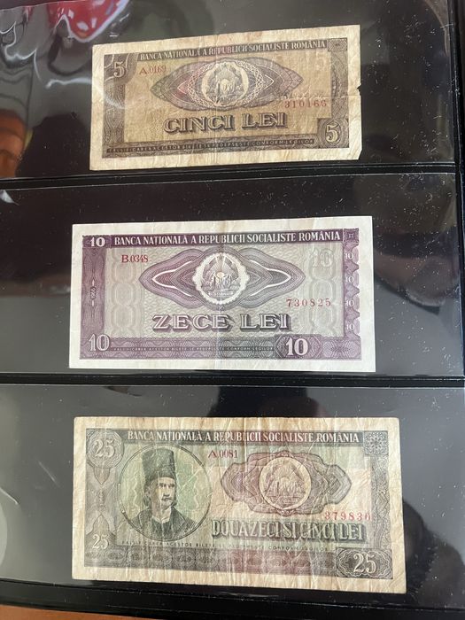 Album bancnote vechi Romania colectie completa, bancnote rare