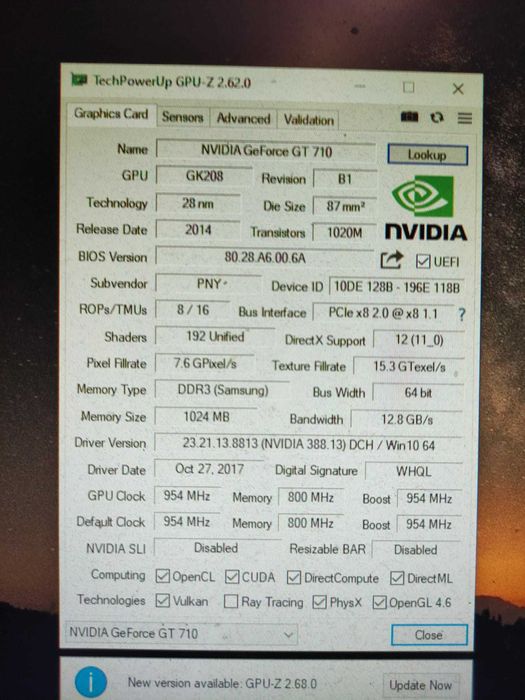 MSI GT 710 perfecta.fix.