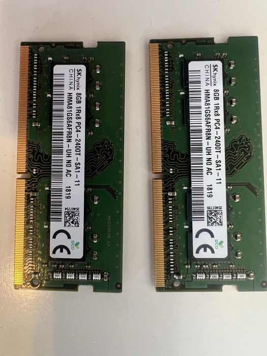 Memorie RAM laptop 16 GB (2x8) DDR4, 2400
