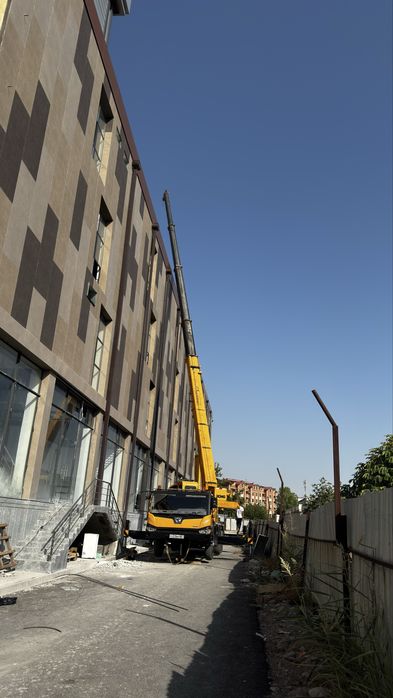 Авто кран услуги в Ташкенте | Avto Kran Xizmati HARBIN 16 T 24 METIR