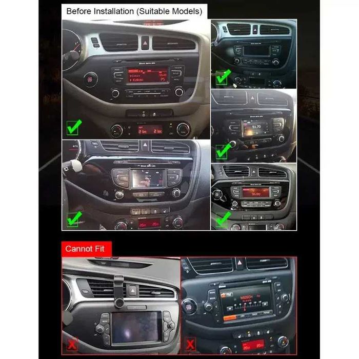 9 инчова мултимедия за Kia Ceed 2012-2018 + Подарък камера