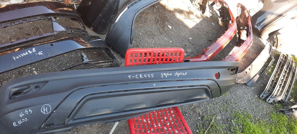 Задна броня спойлер за фолксваге т-крос