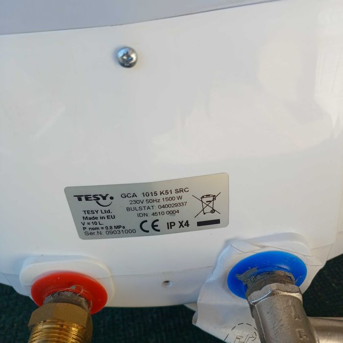 Boiler electric Tesy 10 litri