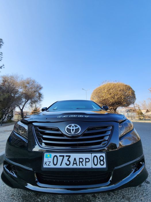 Накладки бамперов и порогов Тойота Камри 40, 45 обвес юбка тюнинг