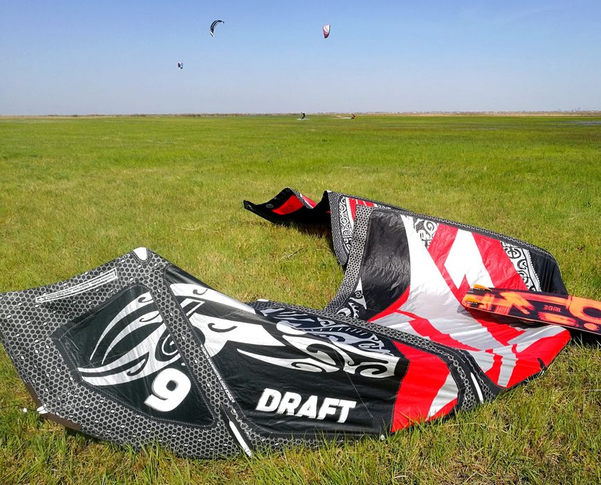 Кайт Naish Draft 9,0m купол.