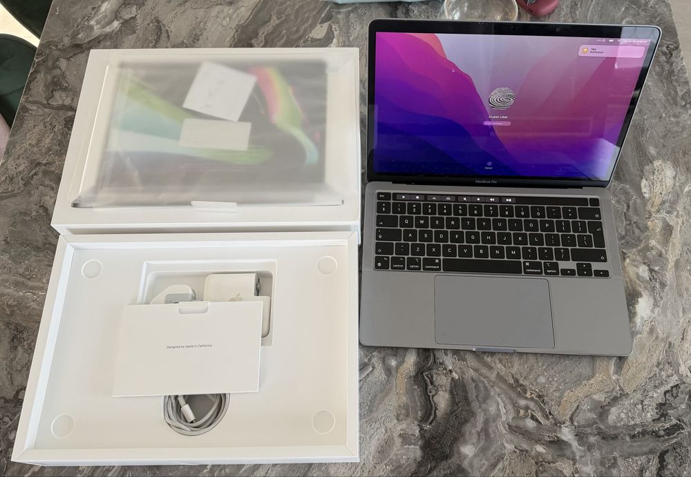 Apple MacBook Pro 13” M1 (2020) | 16GB RAM | 512GB SSD | Space Gray | Full Box | Impecabil
