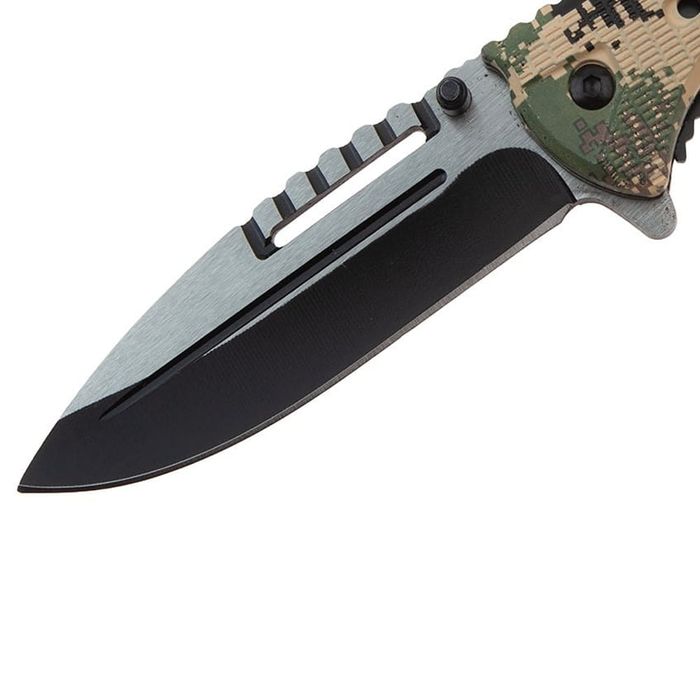 Briceag vanatoare Only Comando, otel inoxidabil, 21 cm, verde