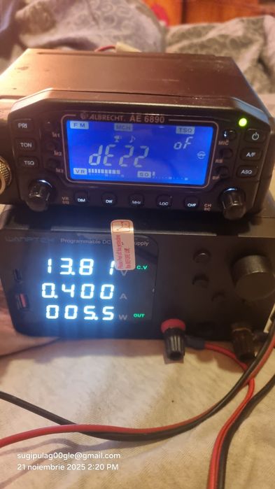 Statie Radio CB Albrecht AE 6890 cu fata detasabila