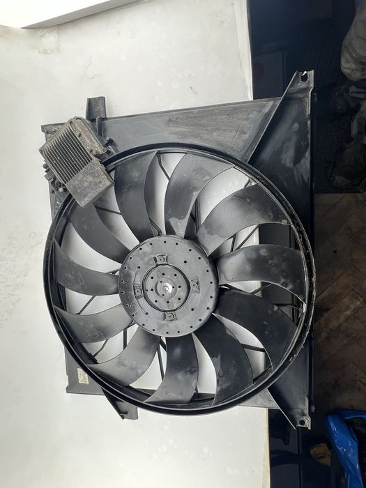Electroventilator GMV Mercedes-Benz ML W163 Ventilator electric răcire radiator A1635000293  TEMIC885003237 ventilator