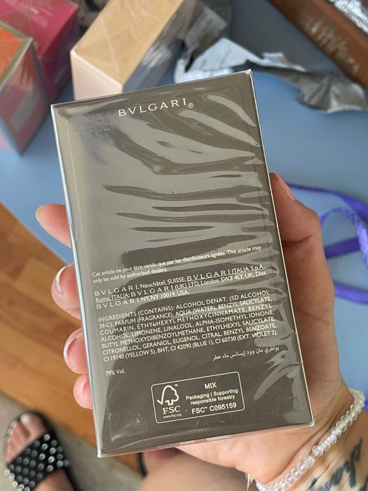 Парфюм Bvlgari Man wood essence 60 ml нов