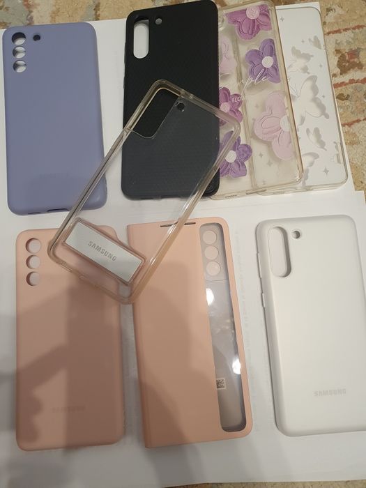 8 huse Samsung S21 Plus (5 originale Samsung)