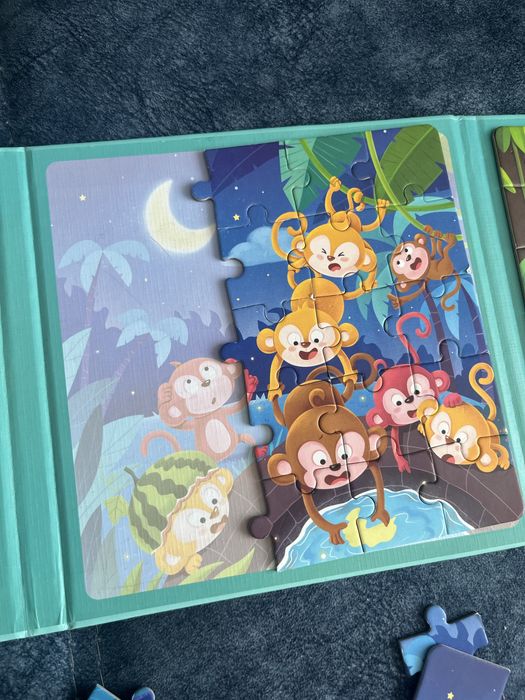 Магнитные пазлы детские