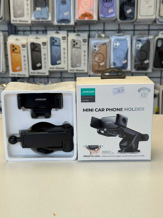 Suport Auto Premium cu Ventuza Geam/Bord, Brat Reglabil Pentru Telefon