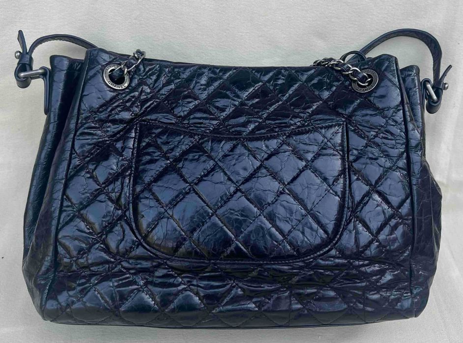 CHANEL Superba Geanta Umar/Tip Postas Tote Piele Vintage