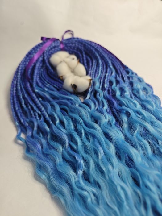 Комплект афрокосы со свободным концом