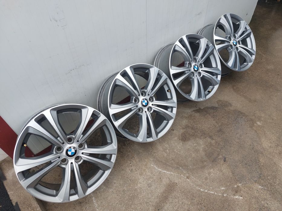 Jante aluminiu originale r18 / gama BMW X1 F48 F49 / BMW X2 F39 / gama VW AUDI SKODA SEAT MERCEDES / 5x112 / STYLE 568 / model bicolor