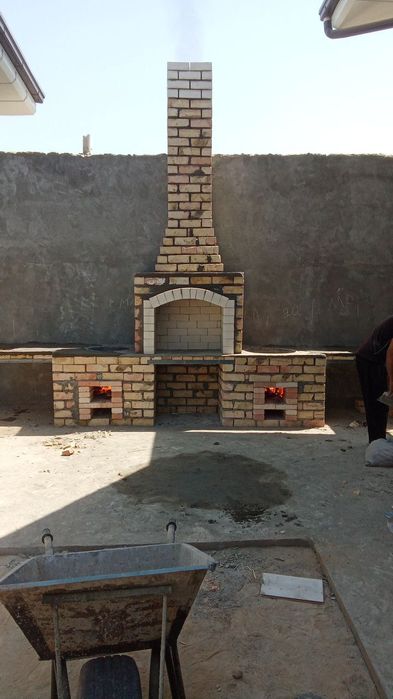 Строим летние кухни быстро и качественно. Ёзги ошхона курамиз