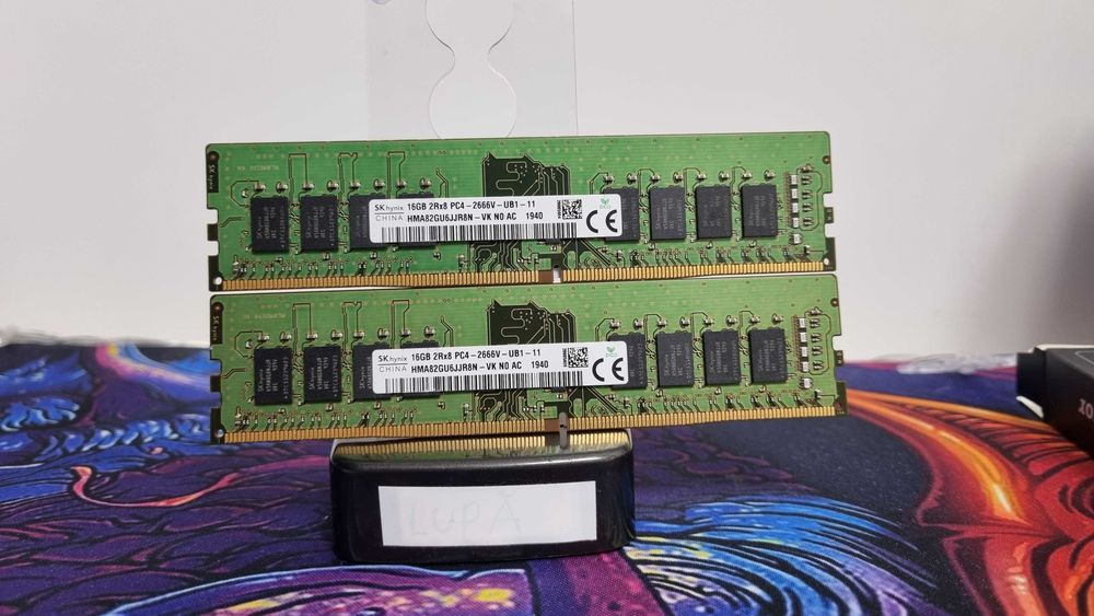 Kit memorii RAM PC 32Gb DDR4 2666Mhz(2x16Gb) Hynix Dual Channel