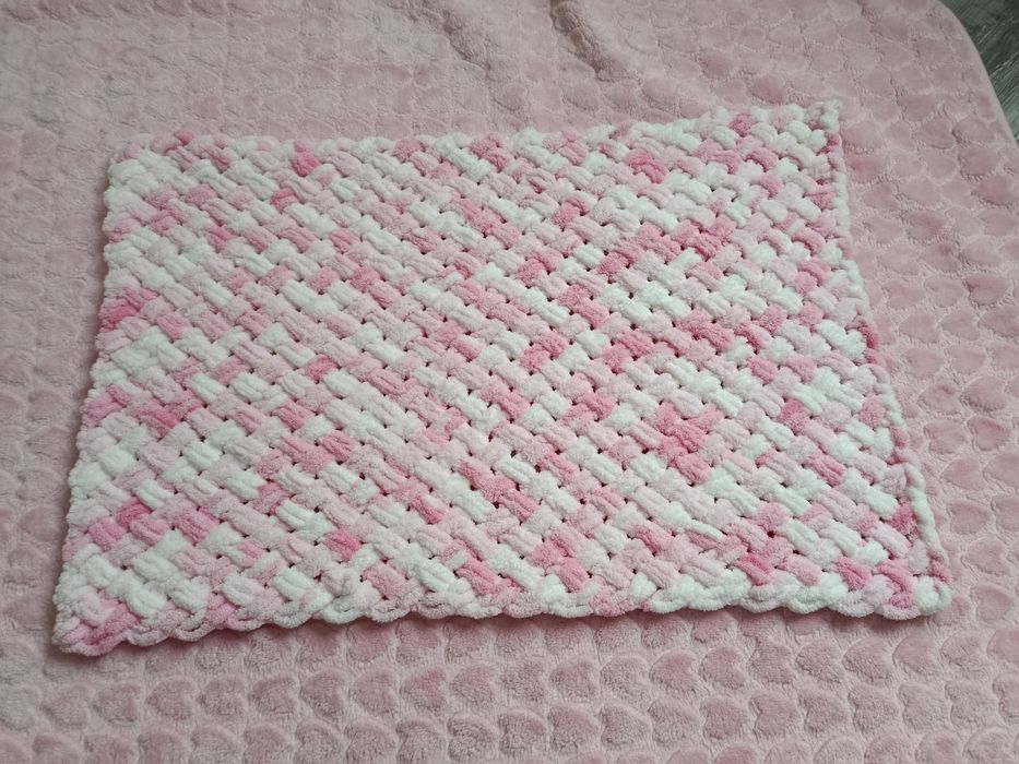 Бебешко одеяло розово