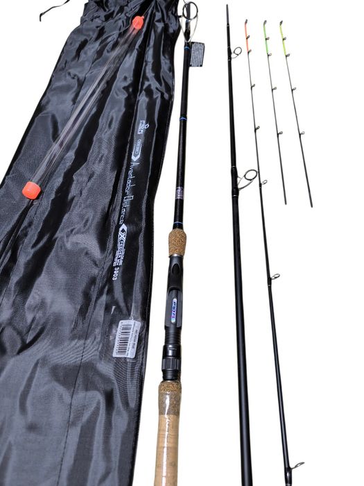 2 Lansete PRO FL Aventador Distance 3.90m 180g + 2 Mulinete TD8000
