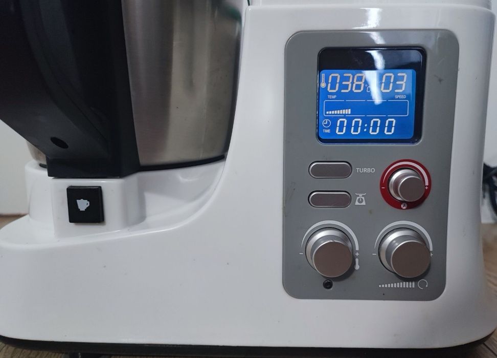 Robot de bucatarie Quigg cantar reglaj rotatie, temperatura si timp