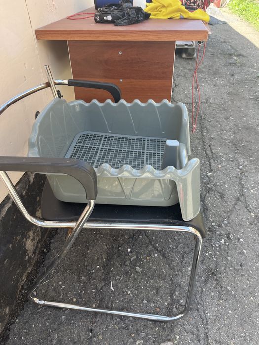 Горшок для собаки(кабель)со столбиком