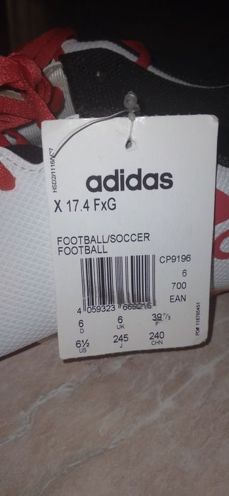 БУТСЫ ADIDAS X 17.4 FxG Оригинал