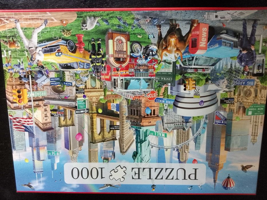 Игра на думи - Кръстословица - семейна игра- НОВА; Пъзел 1000, 500, 3Д