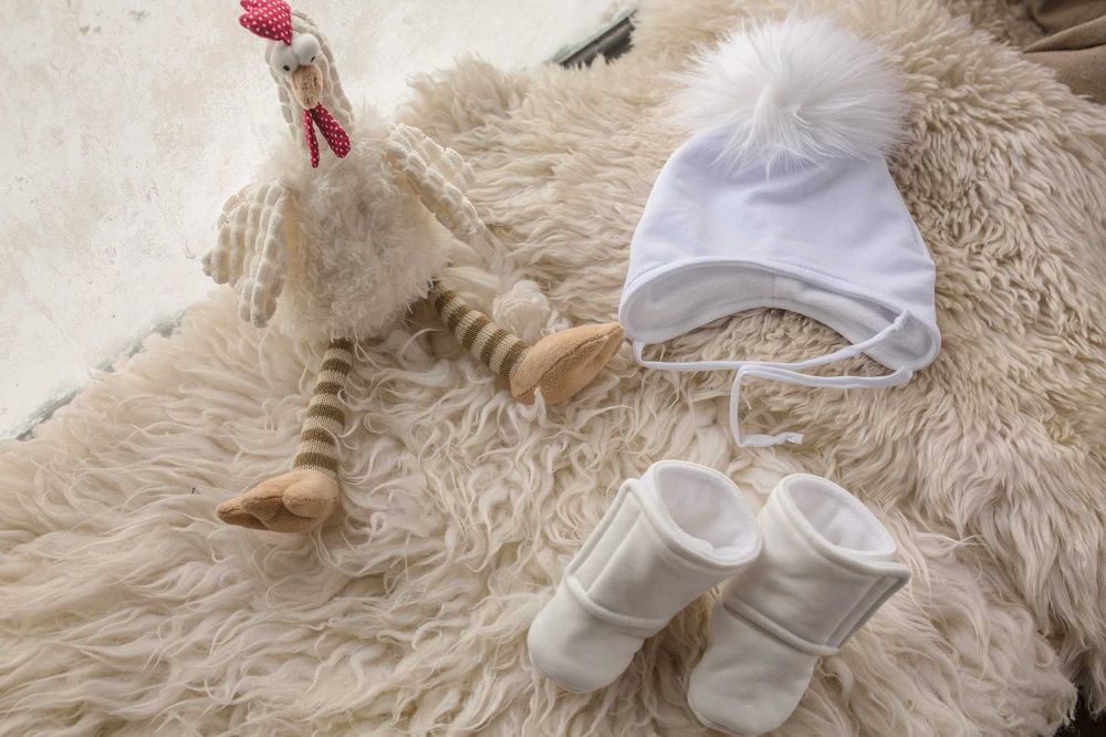 шапочка для новорожденных