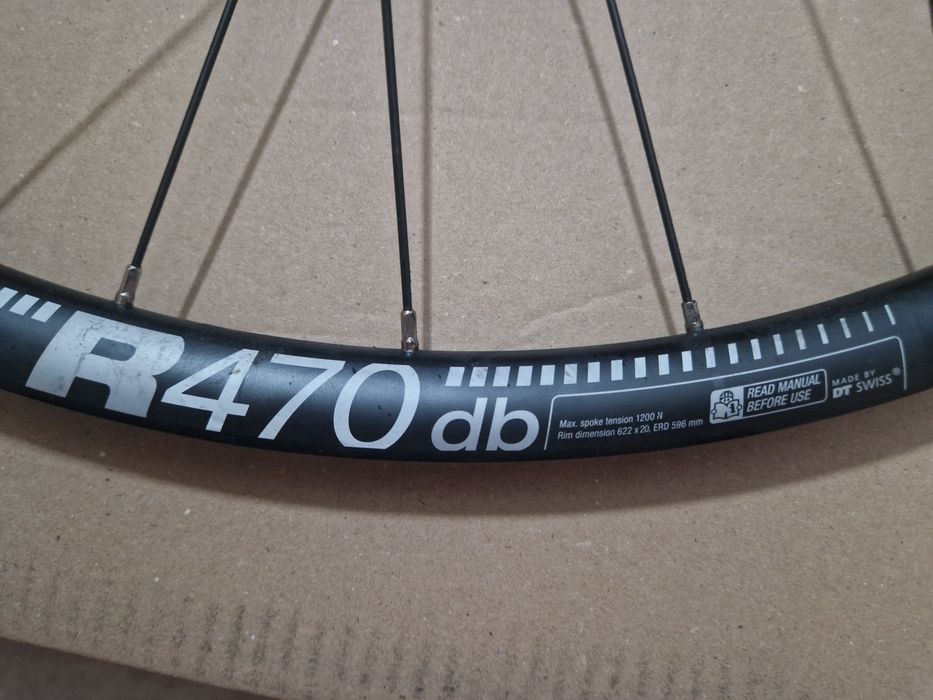 Комплект алуминиеви капли dt swiss r470db 28" / 700C