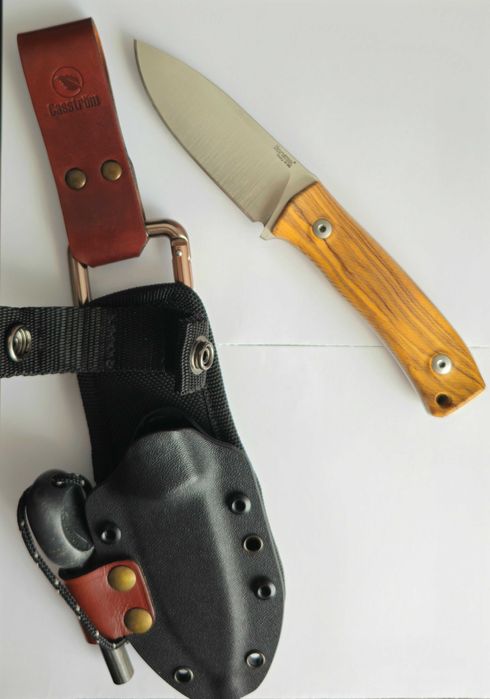 Cutit Lionsteel M4 + Kydex sheath + firesteel + dangler
