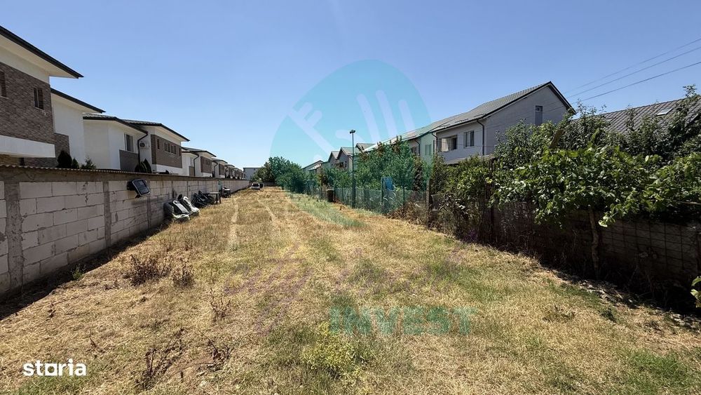 Teren cu utilități,  zonă în dezvoltare – Popești