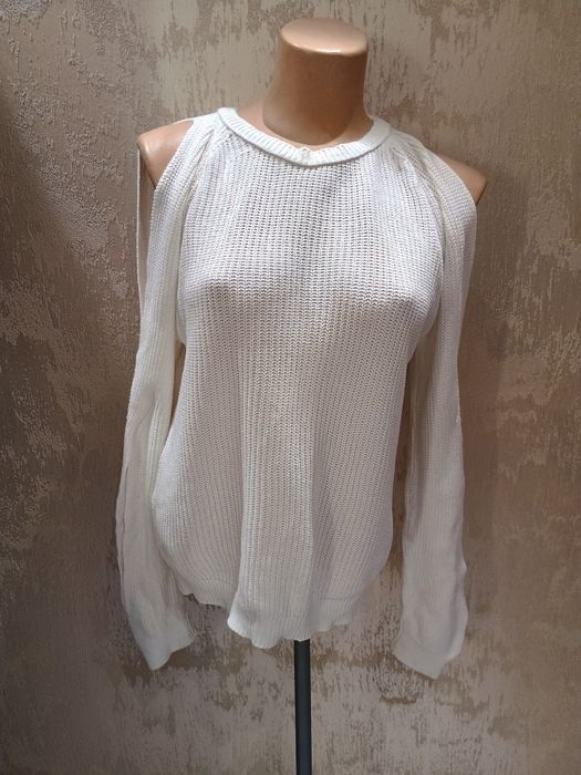 Екстравагантна блузка с интересен ръкав Л/ХЛ размер