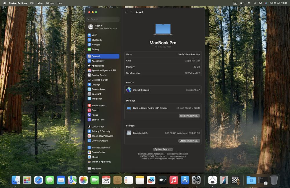 Macbook pro 16 m4 max.