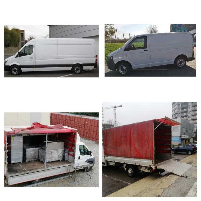 Oferta 150-350 lei/cursa mutari transpoturi inchiriere duba cu sofer