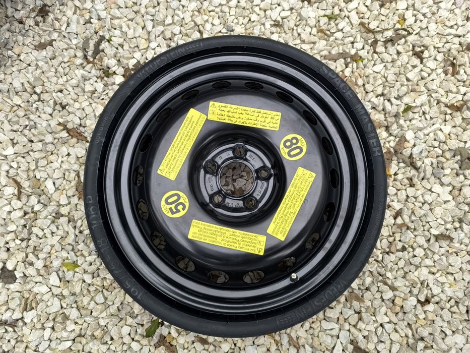 Патерица Резервна гума за AUDI VOLKSWAGEN 18 цола