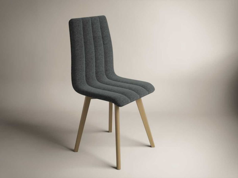 Scaun Karma Tapitat Gri - Transport in 4-10 zile