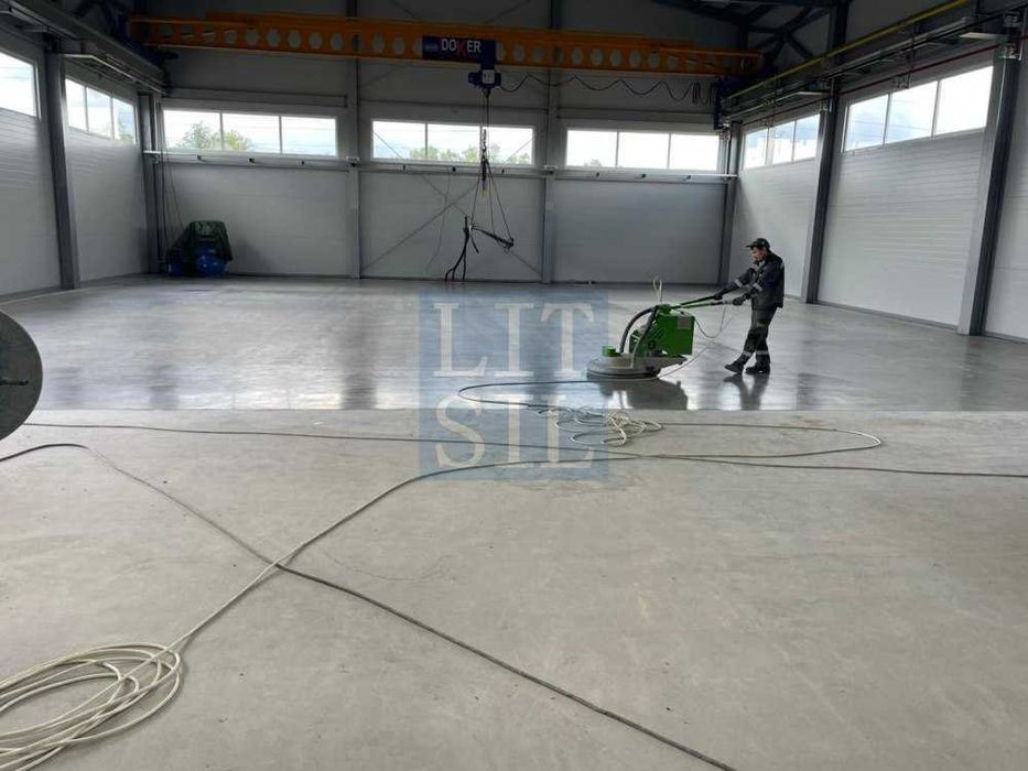 Промышленные полы, бетонная стяжка, фибробетон