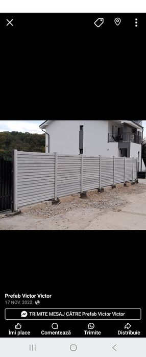 Garduri prefabricate din beton