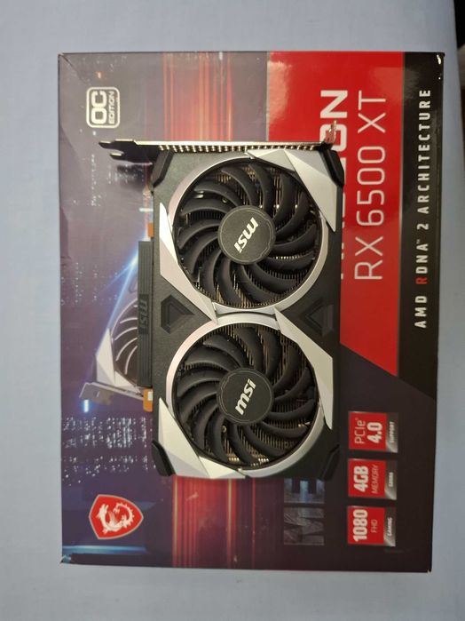 Видео Карта AMD Radeon RX 6500 XT