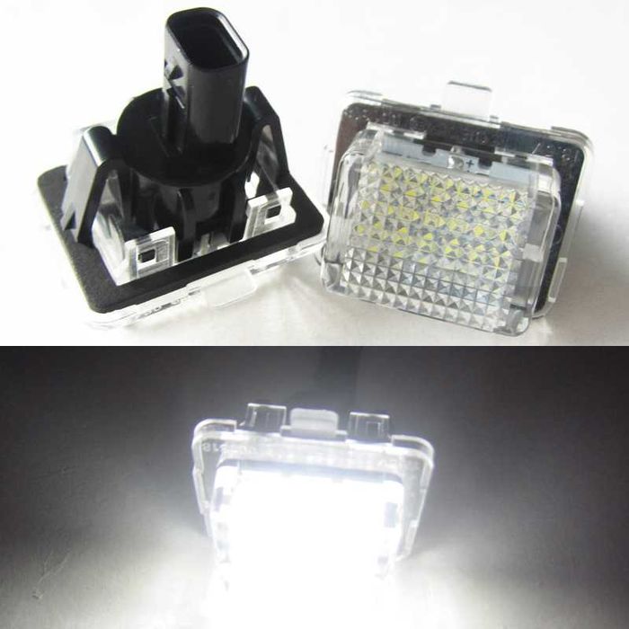 Lampi LED numar Mercedes Benz W204, W204 Wagon W212, W221, W216 - Fara Eroare